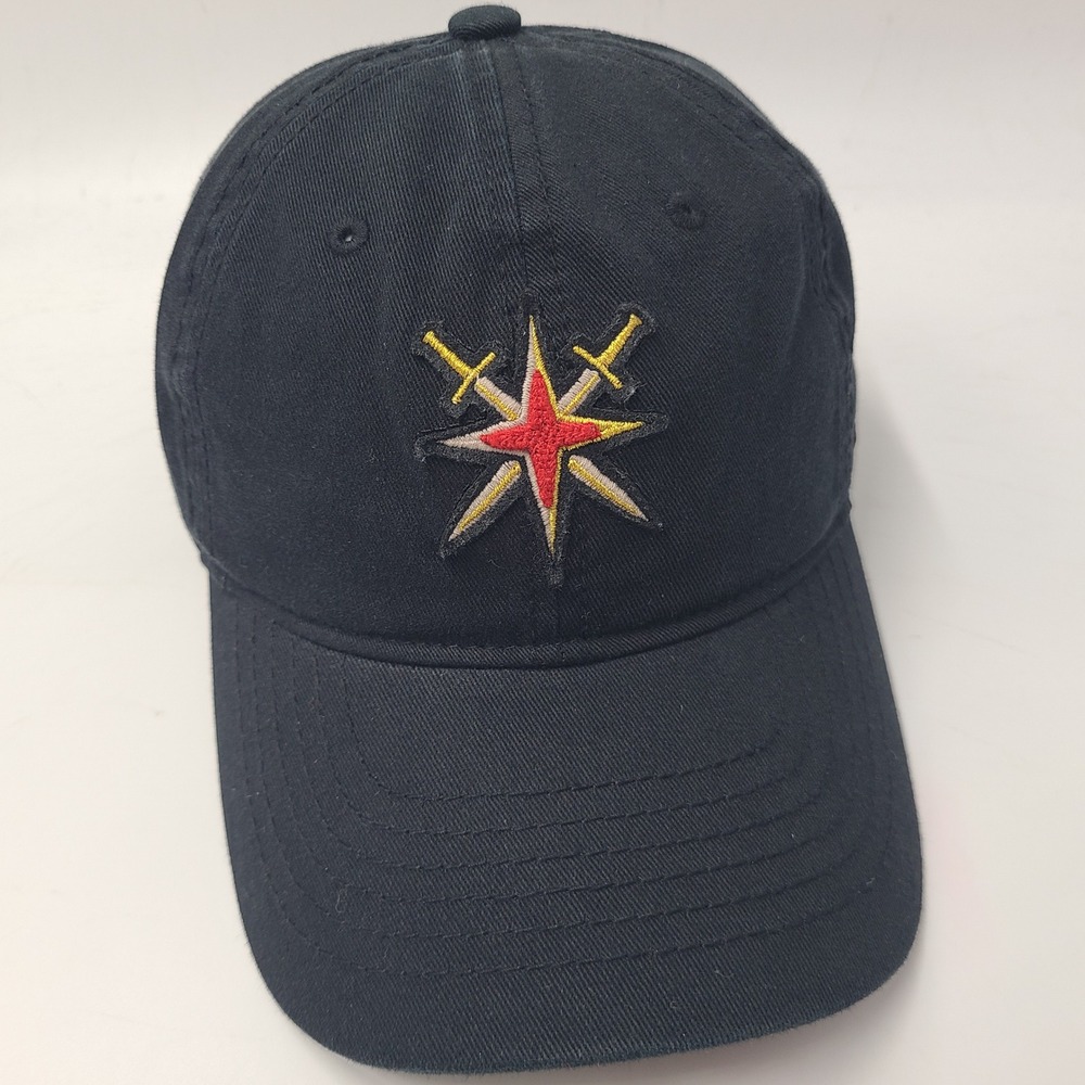 Vegas Golden Knights Hat Strapback Zephyr Black NHL Hockey Alternate Logo Men